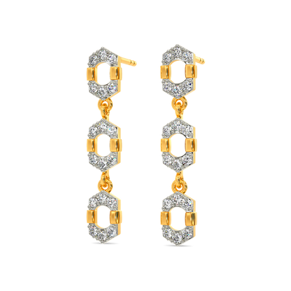 Effortlessly Minimal Diamond Earrings