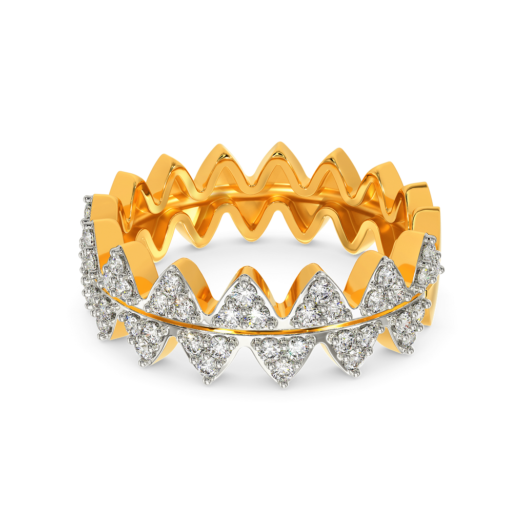 Becoming Minimalist Diamond Rings