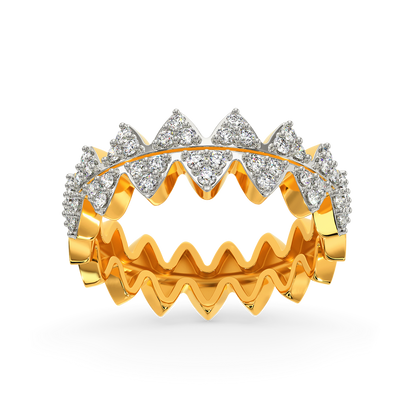 Becoming Minimalist Diamond Rings