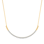 Becoming Minimalist Diamond Necklaces