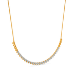 Becoming Minimalist Diamond Necklaces