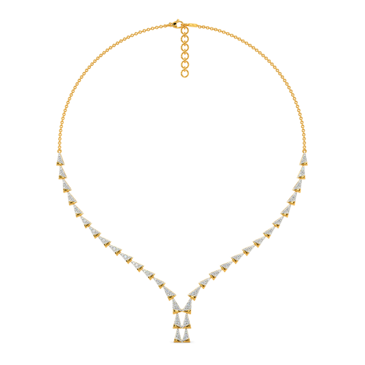 Groove to Less Diamond Necklaces