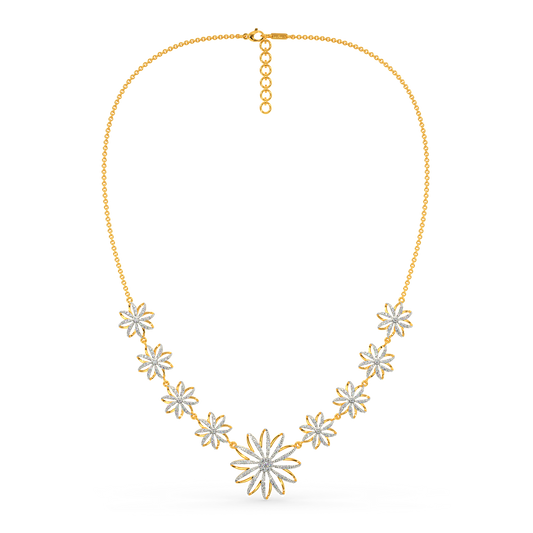 Blooming Tales Diamond Necklaces