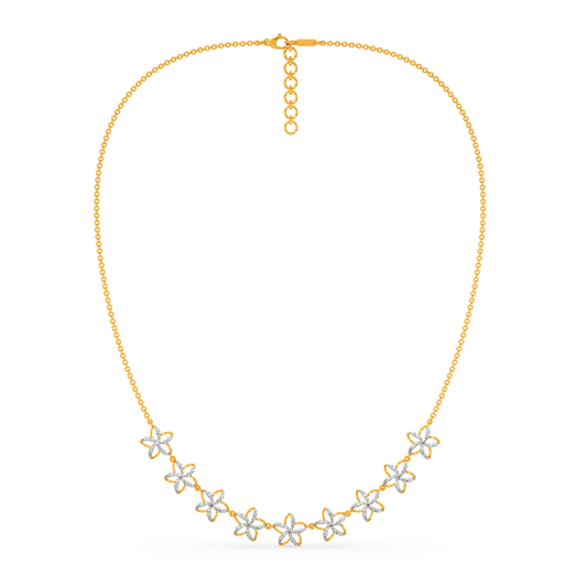 Flora Obsessed Diamond Necklaces