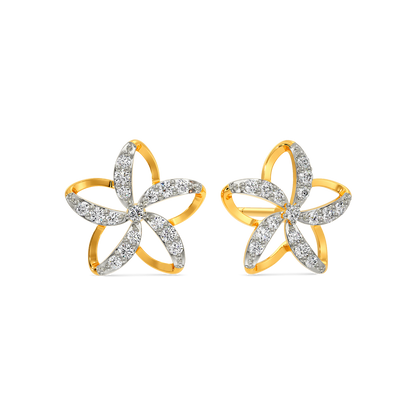 Flora Obsessed Diamond Earrings