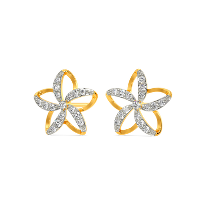 Flora Obsessed Diamond Earrings