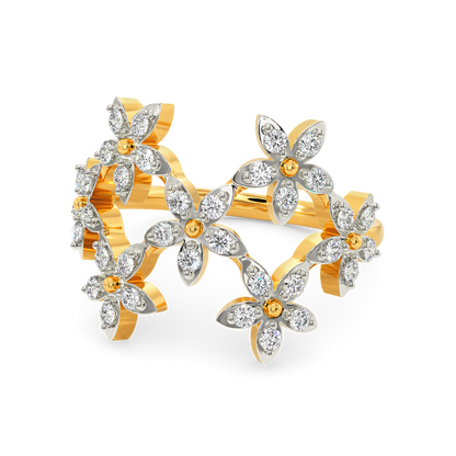 More than Florals Diamond Rings