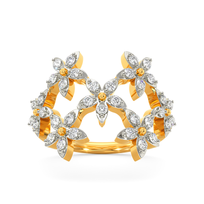 More than Florals Diamond Rings