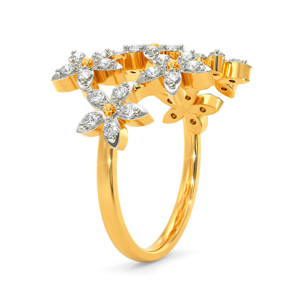 More than Florals Diamond Rings