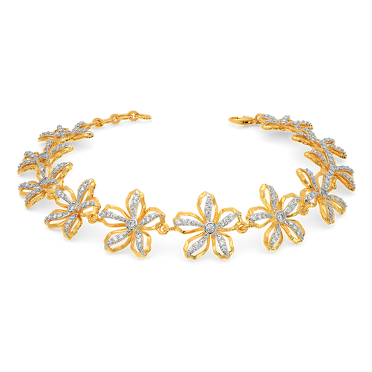 Petals Story Diamond Bracelets