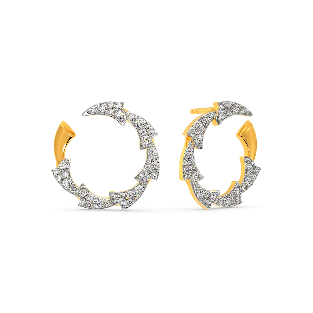 Relax by the Beach Diamond Earrings