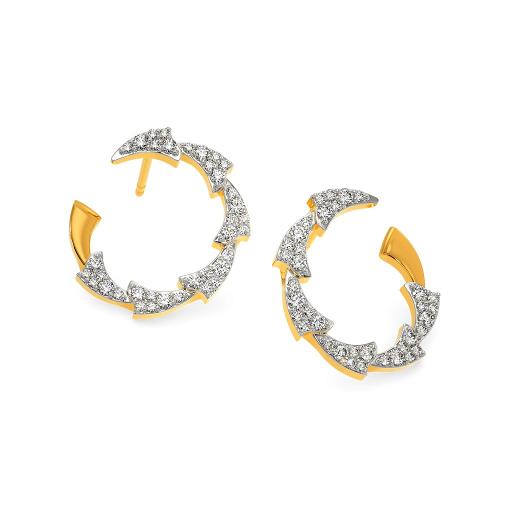Relax by the Beach Diamond Earrings