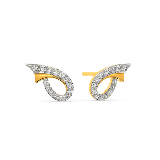On a Beach Vacay Diamond Earrings
