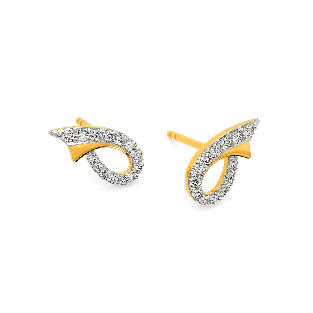 On a Beach Vacay Diamond Earrings