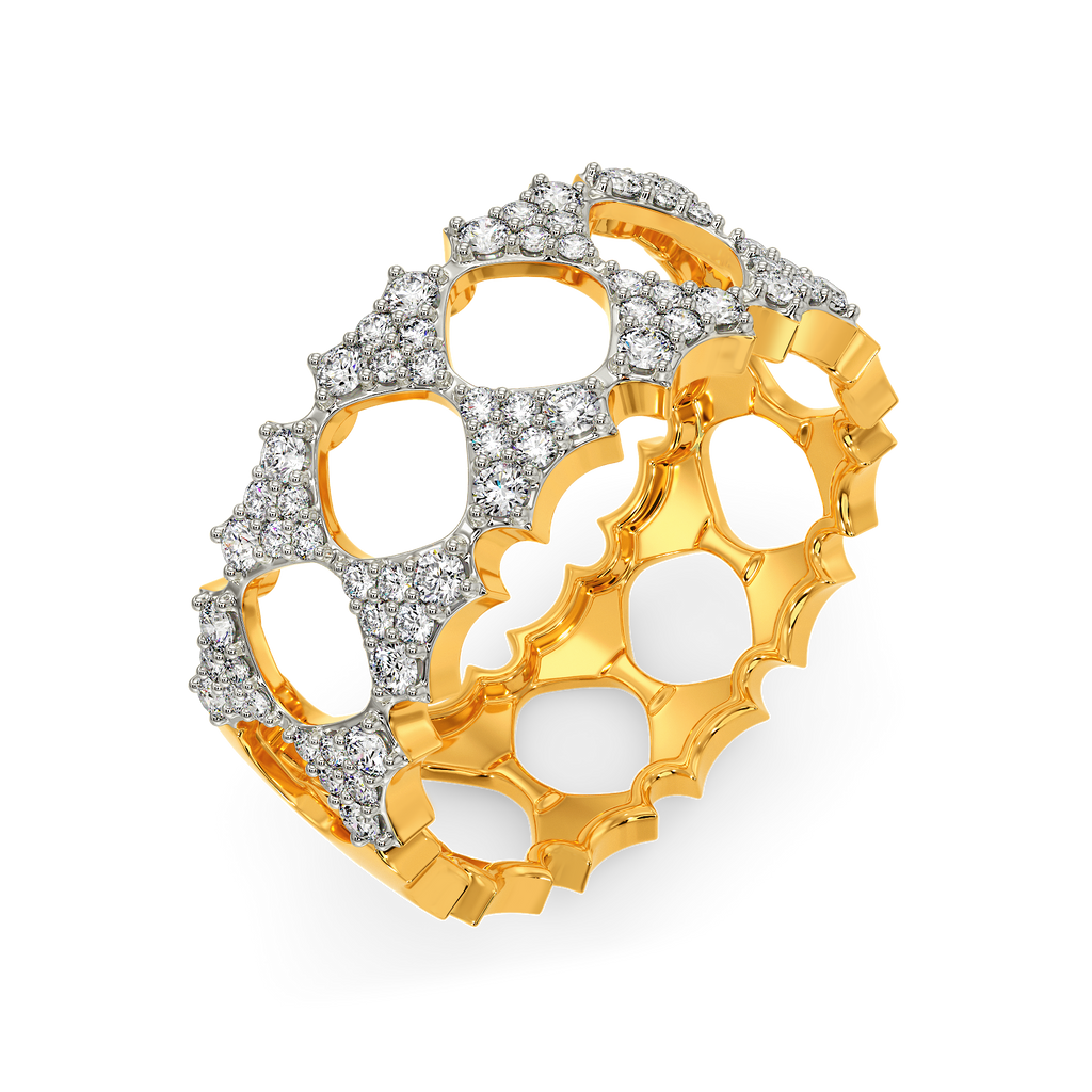 Water Nymph Diamond Rings