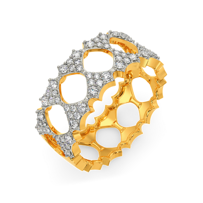 Water Nymph Diamond Rings