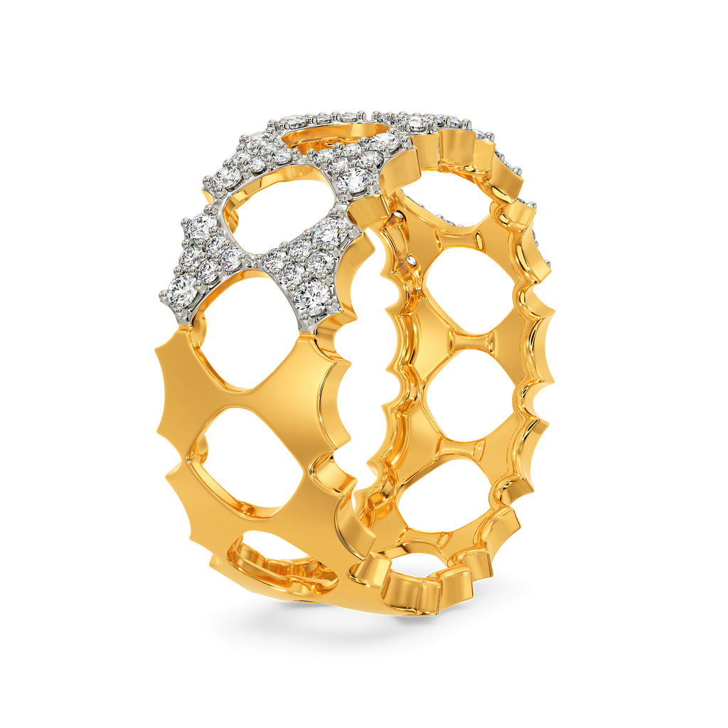 Water Nymph Diamond Rings
