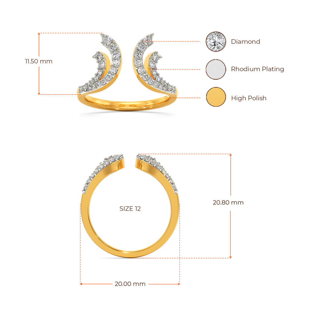 Drop of the Ocean Diamond Rings