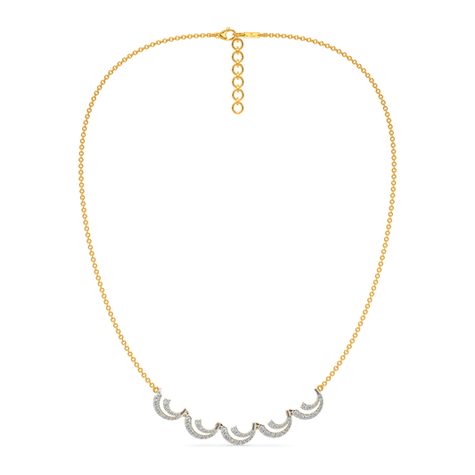 Drop of the Ocean Diamond Necklaces