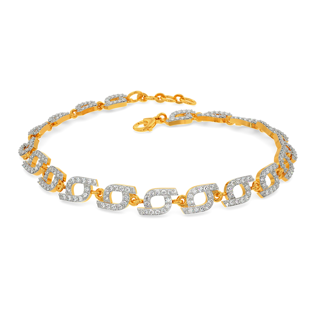 Print Nostalgia Diamond Bracelets