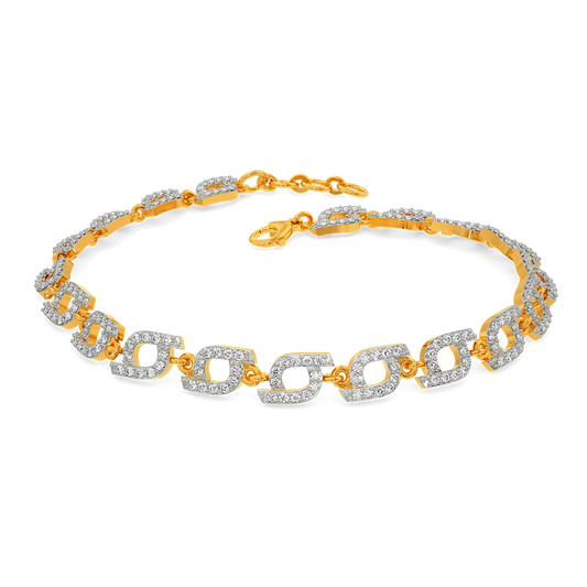 Print Nostalgia Diamond Bracelets