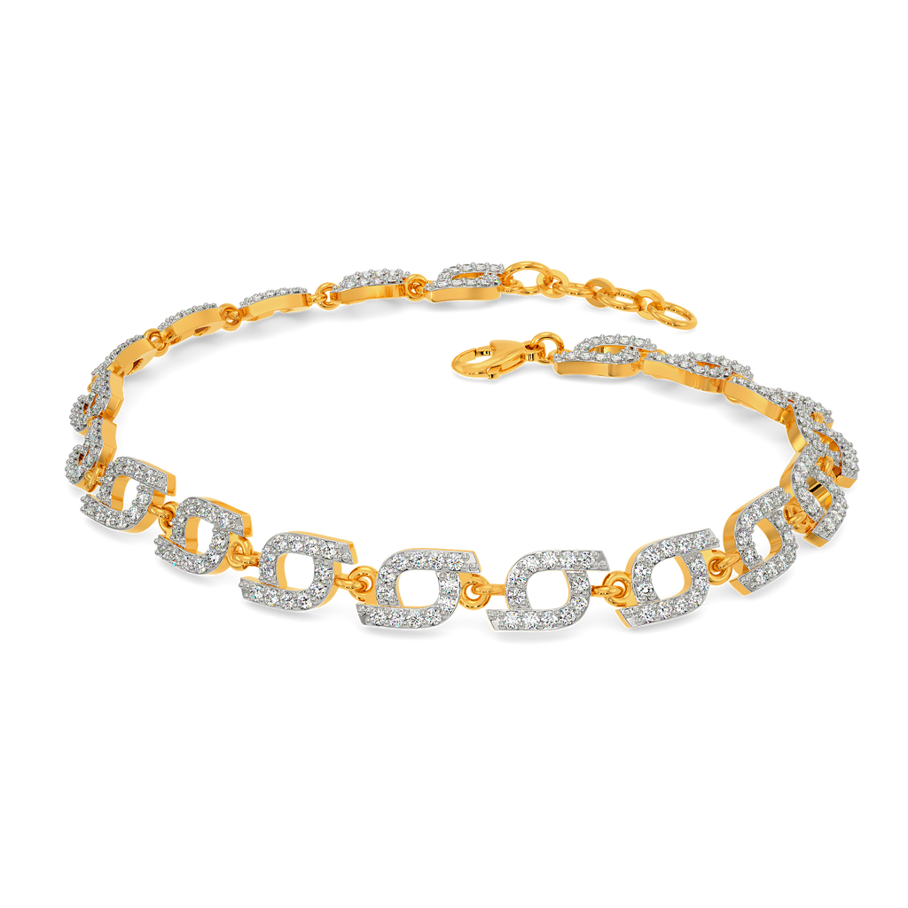 Print Nostalgia Diamond Bracelets