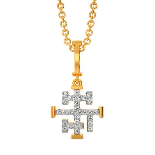 Print Fusion Diamond Pendants