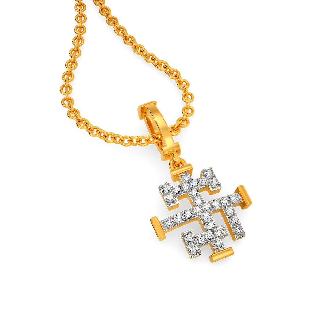 Print Fusion Diamond Pendants