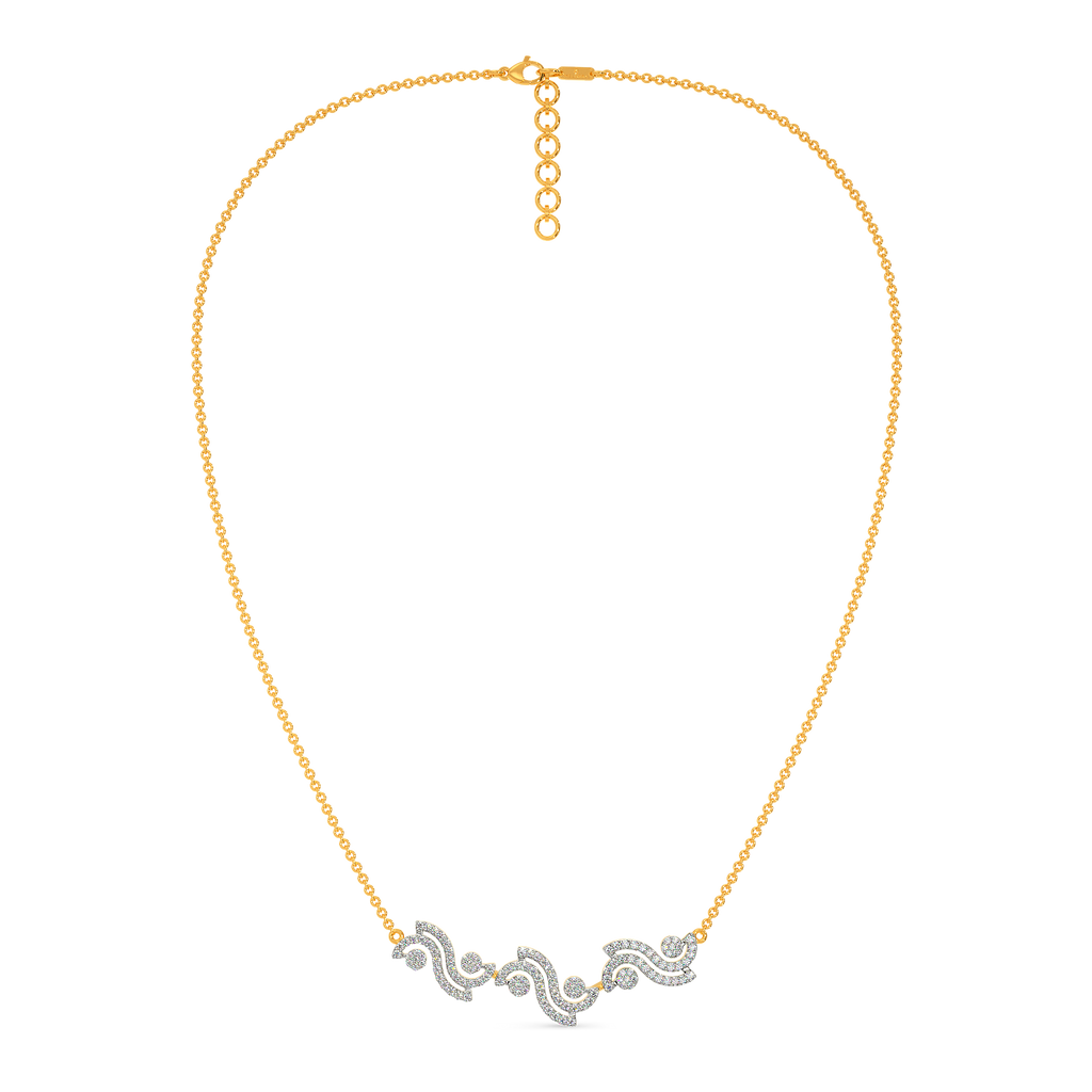 Print Pops Diamond Necklaces