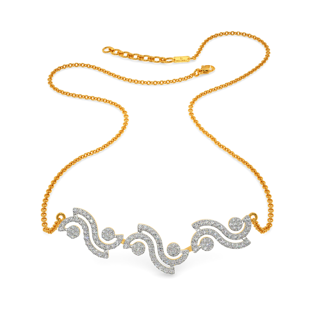 Print Pops Diamond Necklaces