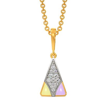 Scoop of Pastel Diamond Pendants