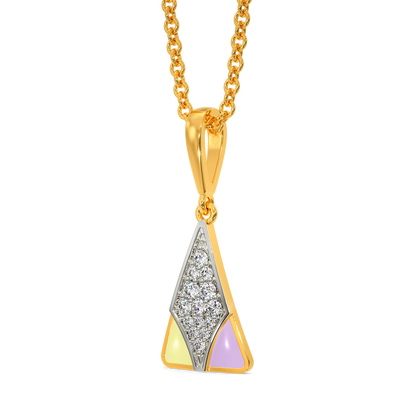 Scoop of Pastel Diamond Pendants