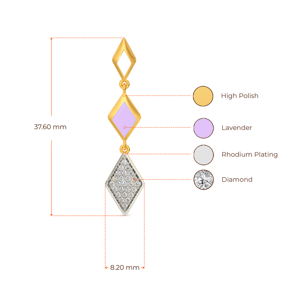 Feelings of Sweetness Diamond Earrings