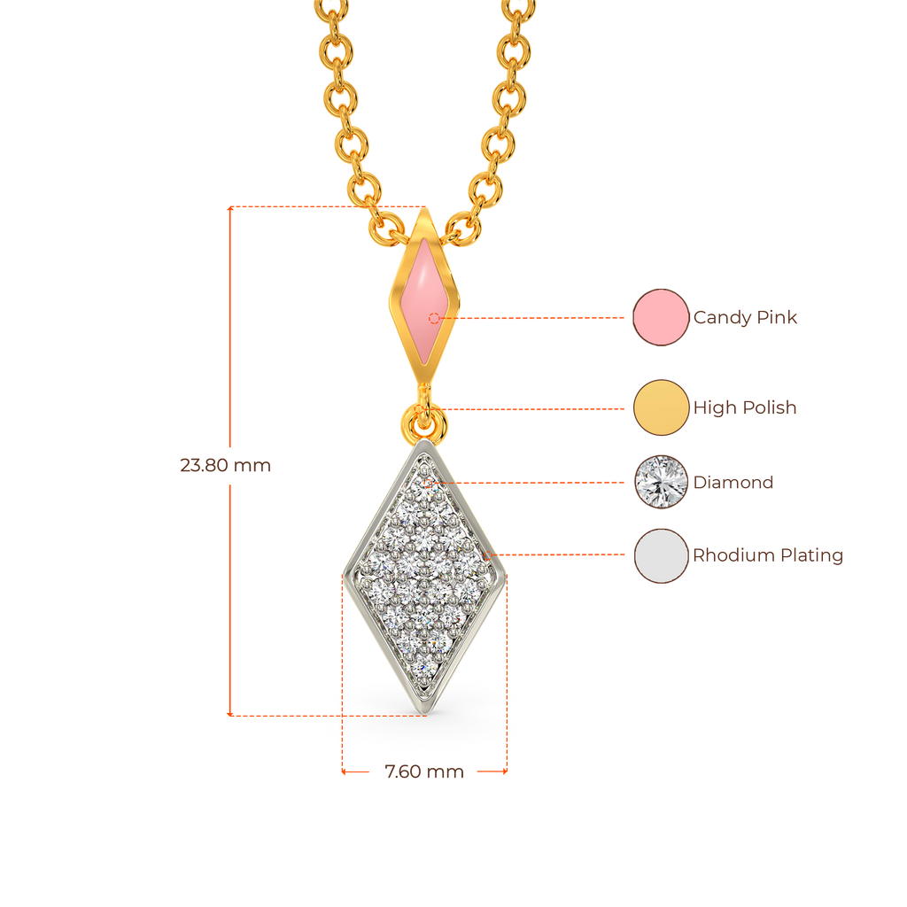 Feelings of Sweetness Diamond Pendants