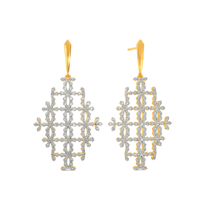 Ultimate Lacework Diamond Earrings
