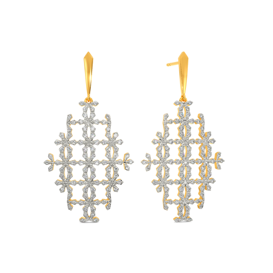 Ultimate Lacework Diamond Earrings