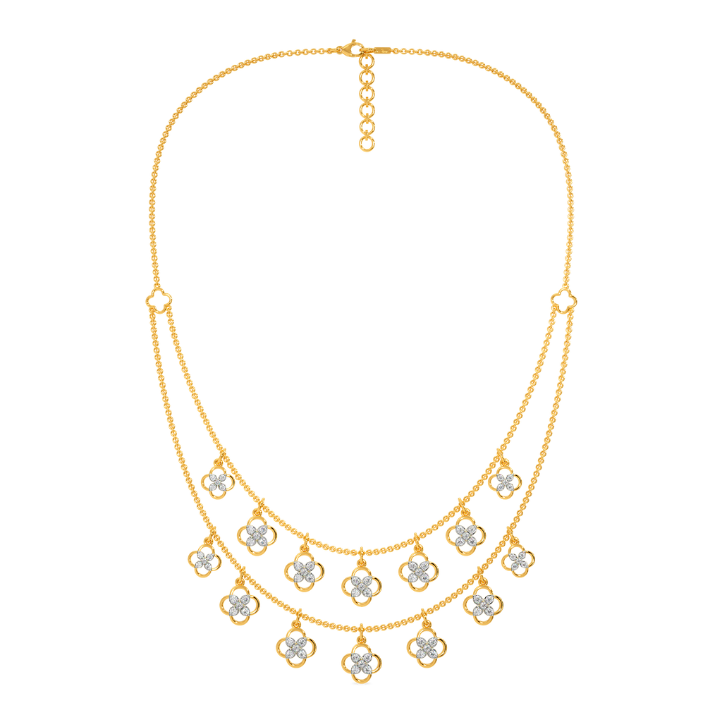 Lace Spark Diamond Necklaces