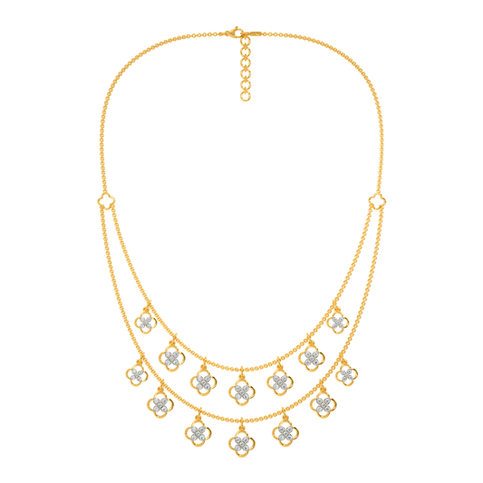 Lace Spark Diamond Necklaces