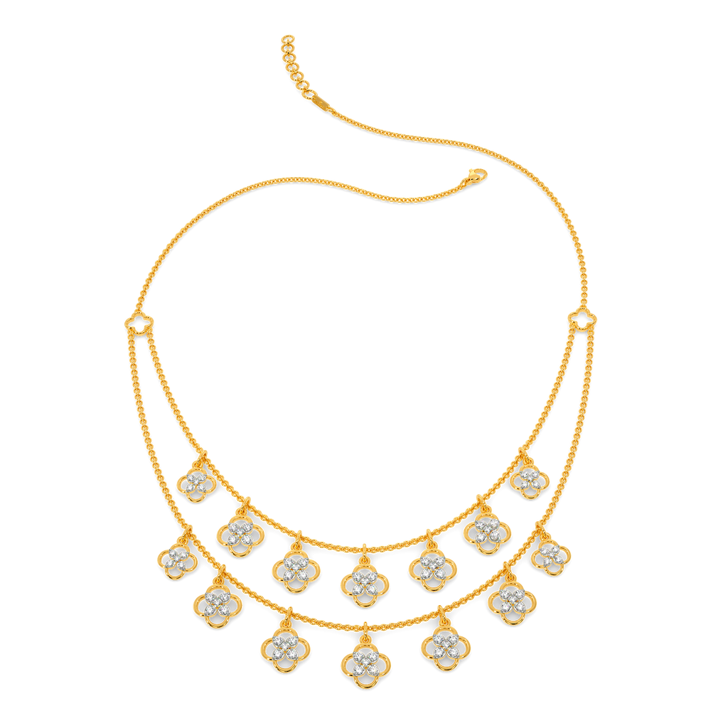 Lace Spark Diamond Necklaces