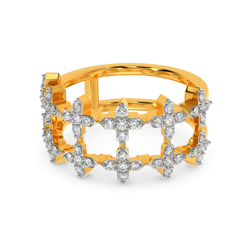 Lace Love Diamond Rings