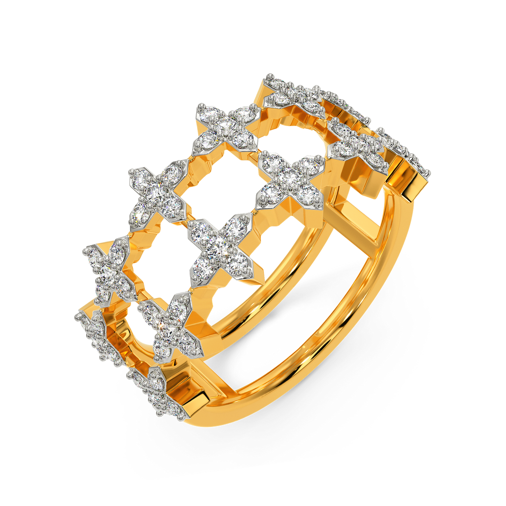 Lace Love Diamond Rings