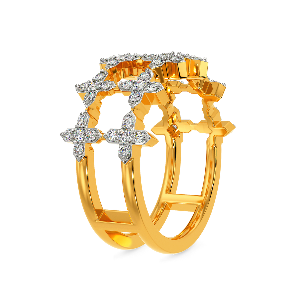 Lace Love Diamond Rings