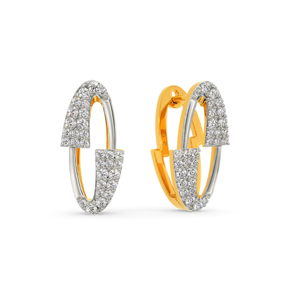 Grey Symphony Diamond Earrings