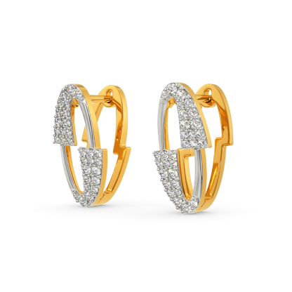 Grey Symphony Diamond Earrings