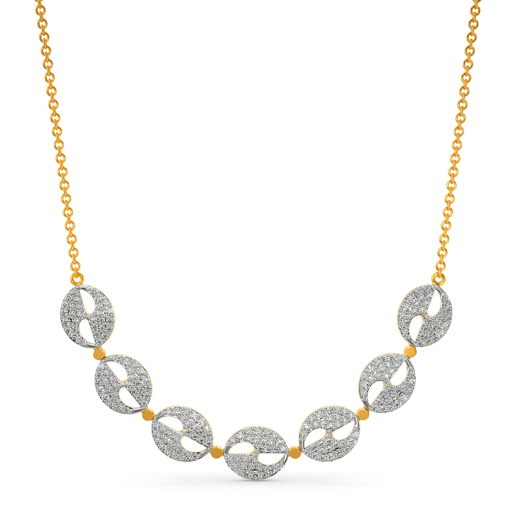 Grey Symphony Diamond Necklaces