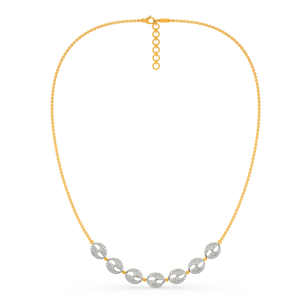 Grey Symphony Diamond Necklaces