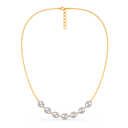 Grey Symphony Diamond Necklaces