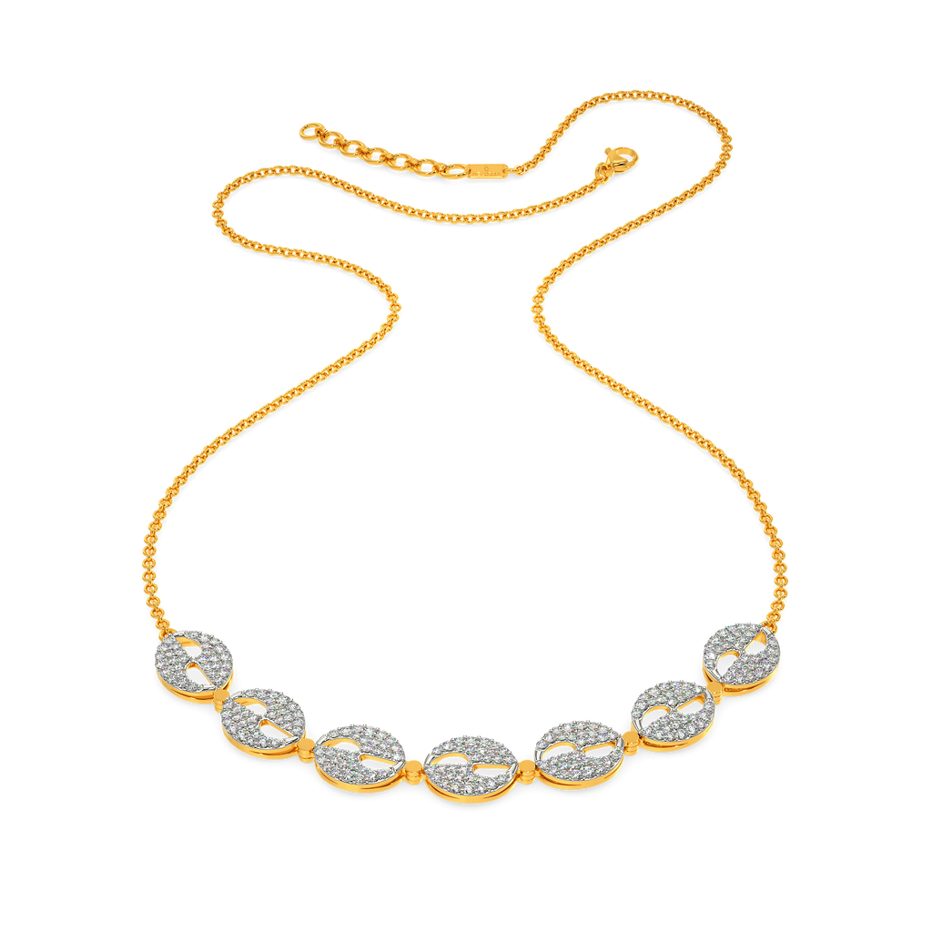 Grey Symphony Diamond Necklaces