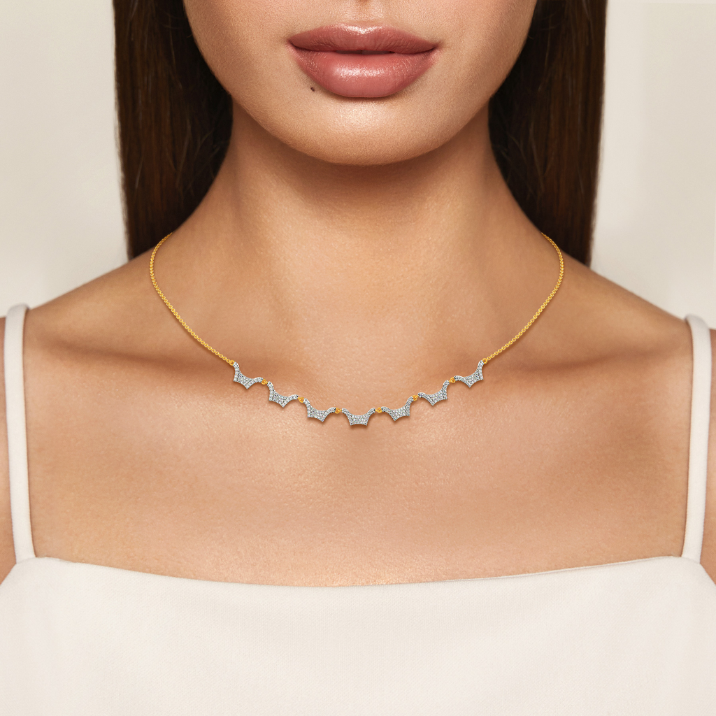VIbin to Versatality Diamond Necklaces
