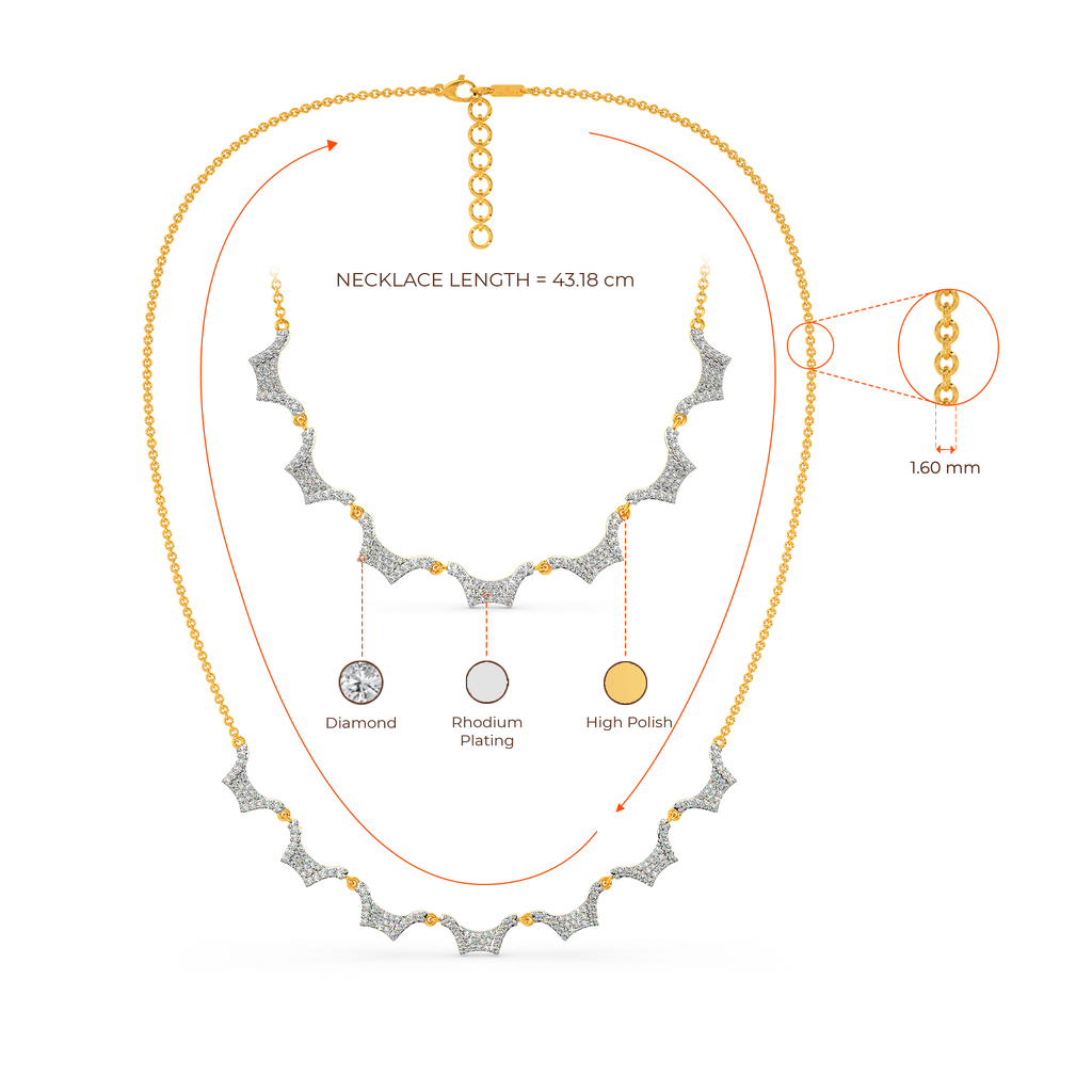 VIbin to Versatality Diamond Necklaces